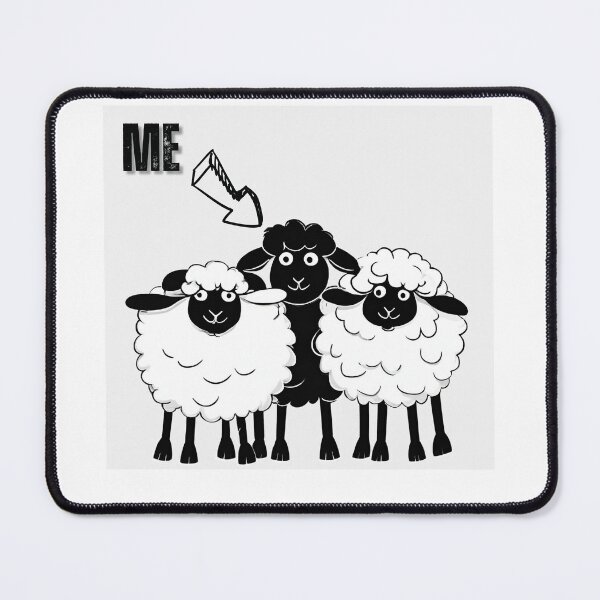 Item preview, Proudly the Black Sheep! designed and sold by Fredster1966.
