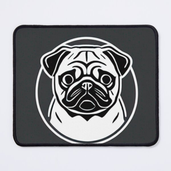 Item preview, Atonished Pug designed and sold by woohoohoo.