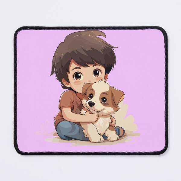 Item preview, Anime Affection: Boy and his Pup designed and sold by EyeArt Studio.