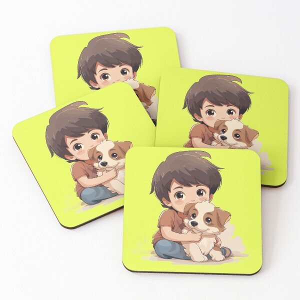Item preview, Anime Affection: Boy and his Pup designed and sold by EyeArt Studio.