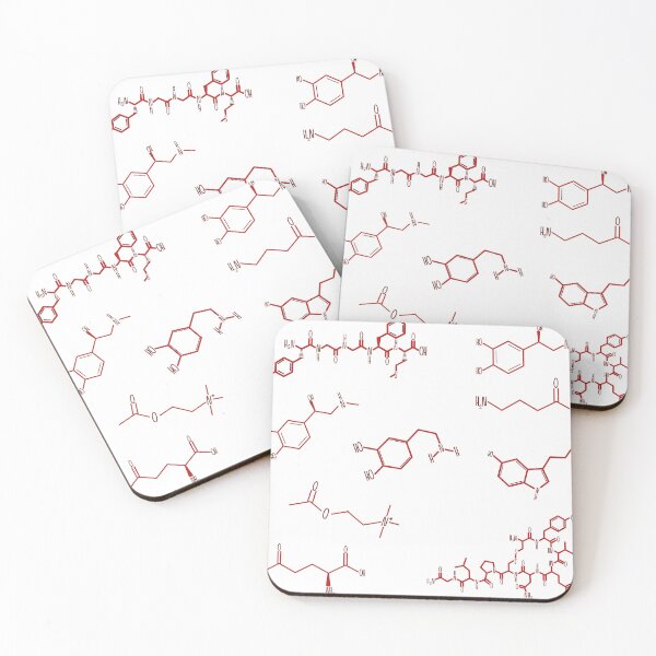 Item preview, Happy Chemicals Red Sticker Sheet designed and sold by GrellenDraws.