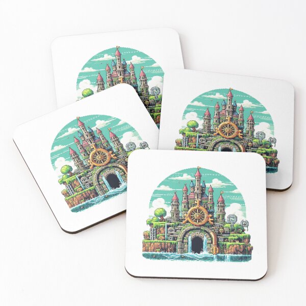 Artikelvorschau, Pixelschloss entworfen und verkauft von Artistichub4u.