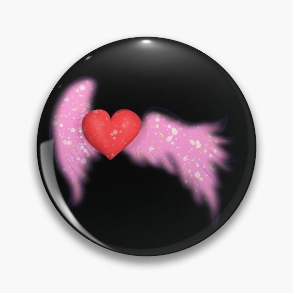 Item preview, Valentines heart wings designed and sold by NakeeNakaa.