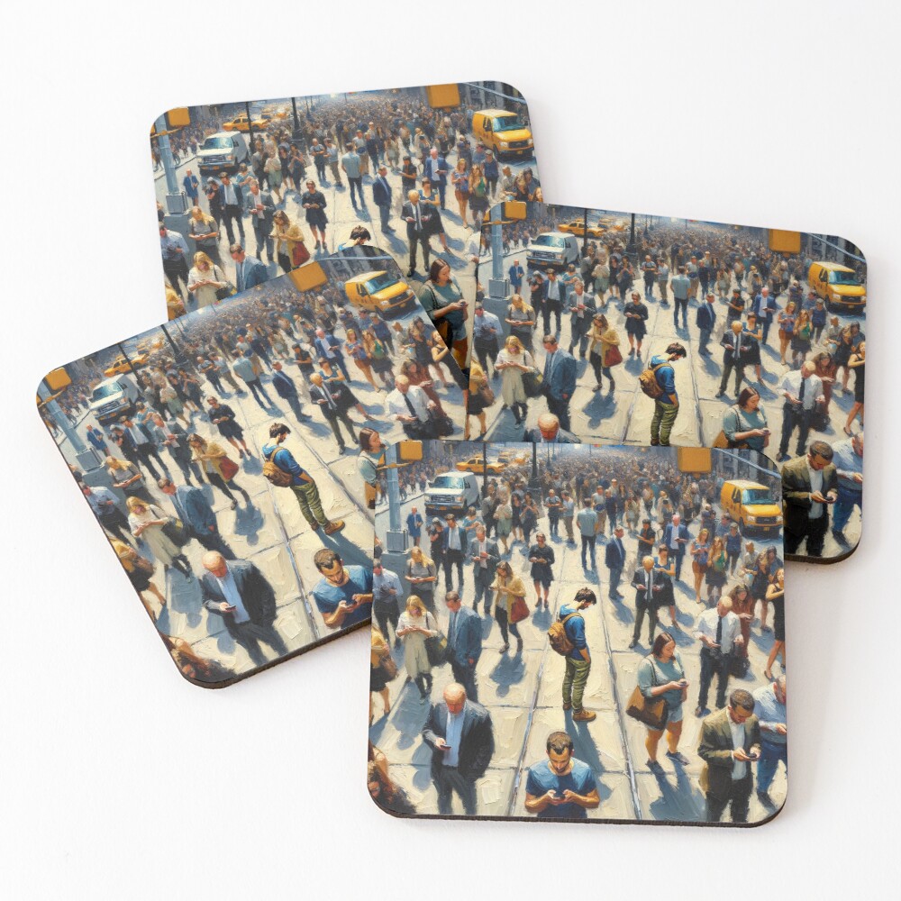 Item preview, Coasters (Set of 4) designed and sold by ARTificialJames.