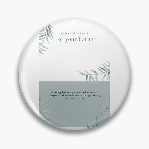Item preview, condolences for dad, father, condolence wishes for loss of father designed and sold by helkav.