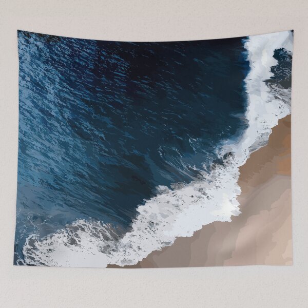 Item preview, The Calm Beach designed and sold by Vector Scout Lab.