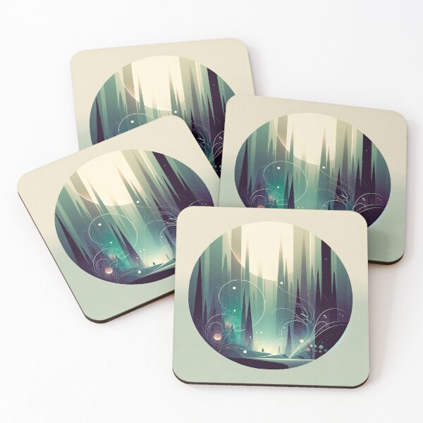 Item preview, Enchanted Whispers in a Mystical Forest designed and sold by SunkenCost.