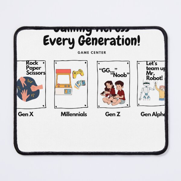 Item preview, Gamer Gift - Gaming Across Every Generation! designed and sold by TrendingCloth99.