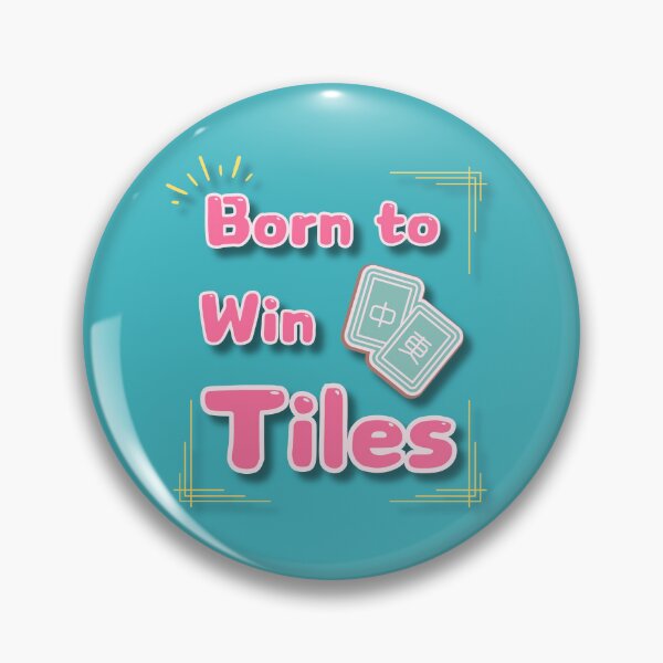Artikelvorschau, Mahjong-Geschenk_Born to Win Tiles entworfen und verkauft von jessie848v.