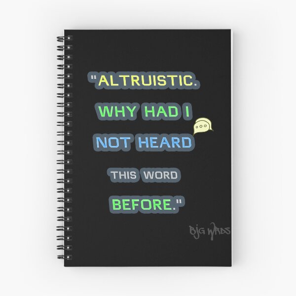 Item preview, "ALTRUISTIC..." Quote 01/27/2024 designed and sold by BJGWRDS.