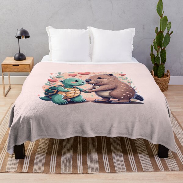 Artikelvorschau, Schildkröten- und Biberliebe entworfen und verkauft von Itsheartshop.
