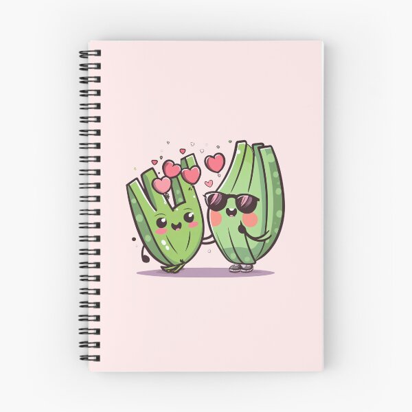 Item preview, Celery Valentine Couple designed and sold by Itsheartshop.