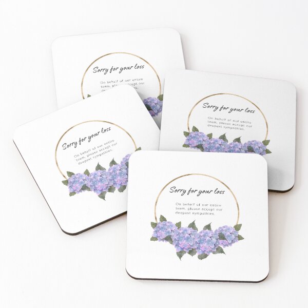 Item preview, condolence card for coworker, colleague designed and sold by helkav.