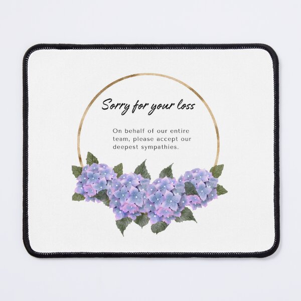 Item preview, condolence card for coworker, colleague designed and sold by helkav.