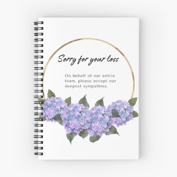 Item preview, condolence card for coworker, colleague designed and sold by helkav.