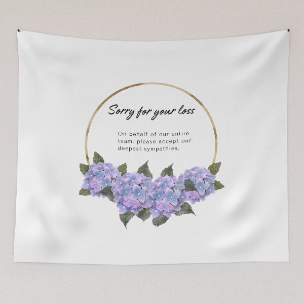 Item preview, condolence card for coworker, colleague designed and sold by helkav.