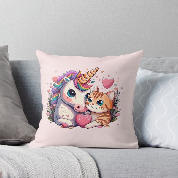 Item preview, Cat And Unicorn Love designed and sold by Itsheartshop.