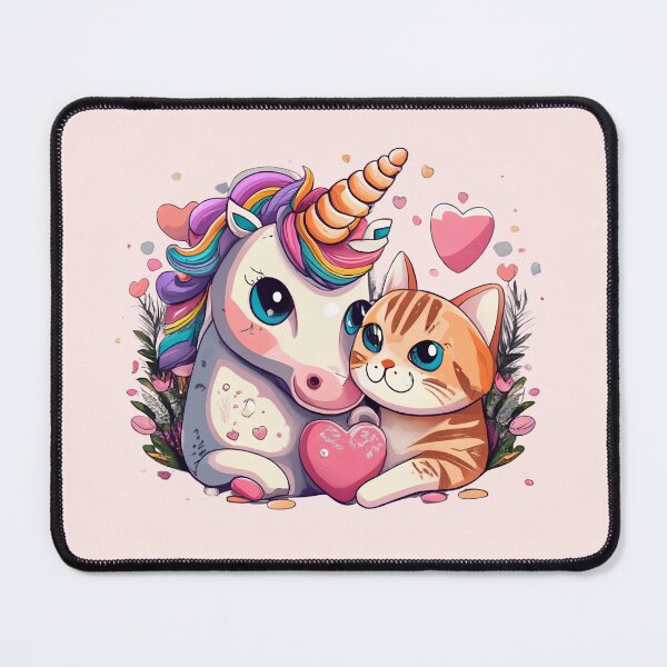Item preview, Cat And Unicorn Love designed and sold by Itsheartshop.