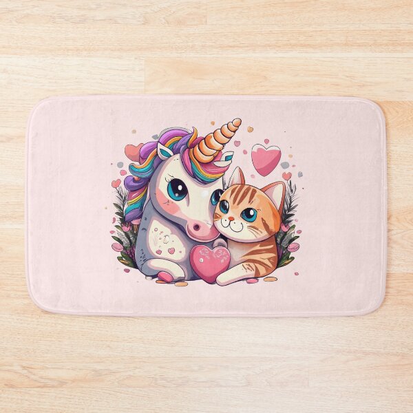 Item preview, Cat And Unicorn Love designed and sold by Itsheartshop.