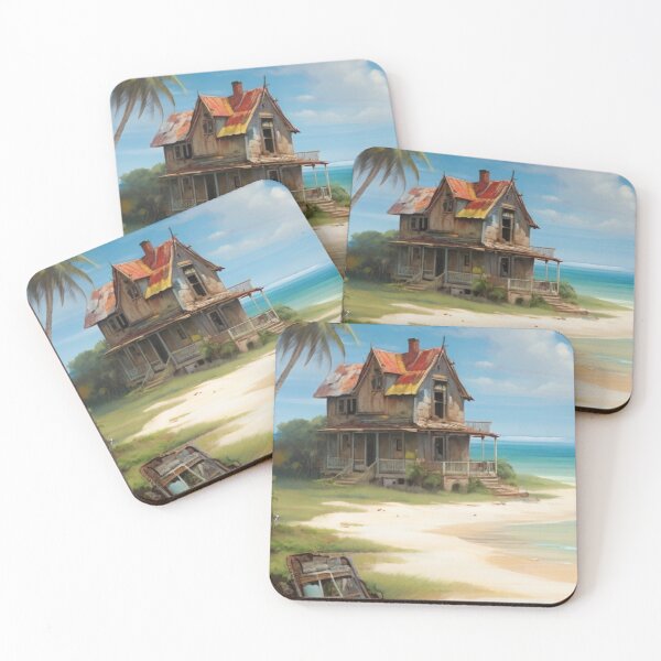 Item preview, an old house on a deserted island  designed and sold by mikaws.