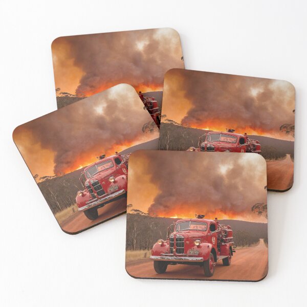 Item preview, Fires: A fictional series of Australian Bushfires 007 designed and sold by TheHotEnd.
