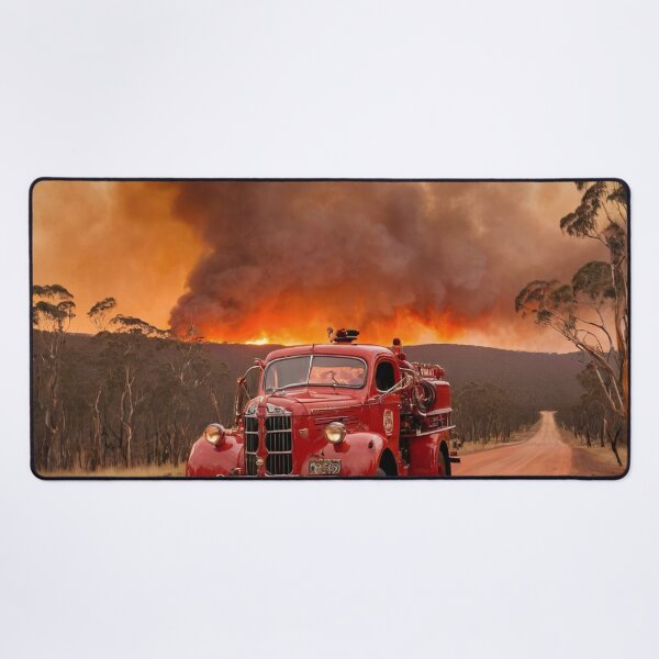 Item preview, Fires: A fictional series of Australian Bushfires 007 designed and sold by TheHotEnd.