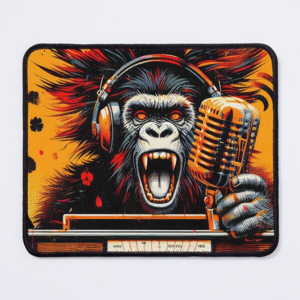 Item preview, Gorilla Broadcast Radio designed and sold by Andy Gambino Art.