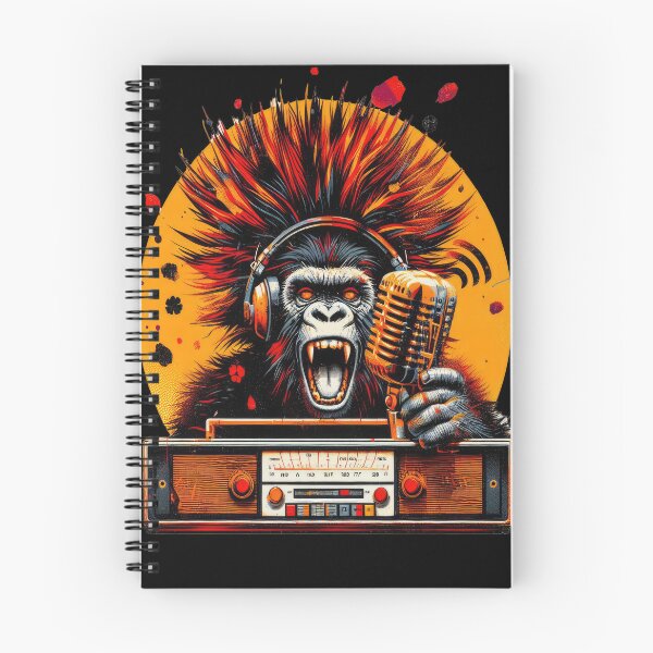 Item preview, Gorilla Broadcast Radio designed and sold by Andy Gambino Art.