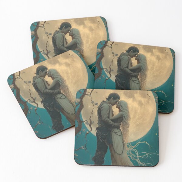 Item preview, Embrace Under the Moonlit Enchantment designed and sold by oanaunciuleanu.