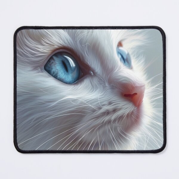 Item preview, White Cat Closeup designed and sold by Petschar.