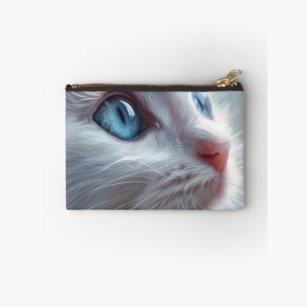 Item preview, White Cat Closeup designed and sold by Petschar.
