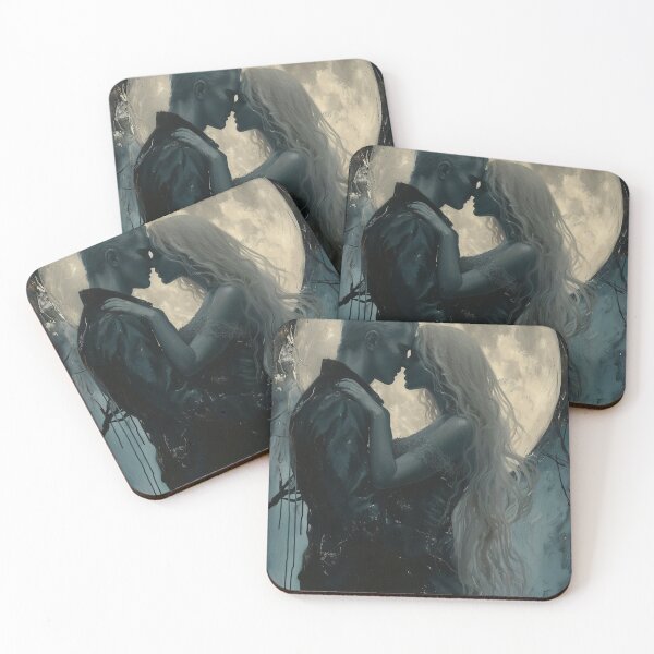Item preview, Embrace Under the Moonlit Enchantment designed and sold by oanaunciuleanu.