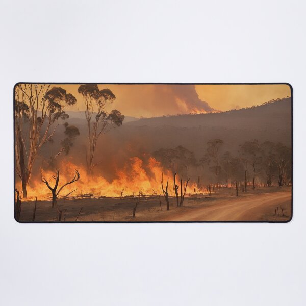 Item preview, Fires: A fictional series of Australian Bushfires 005 designed and sold by TheHotEnd.