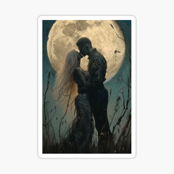 Item preview, Embrace Under the Moonlit Enchantment designed and sold by oanaunciuleanu.