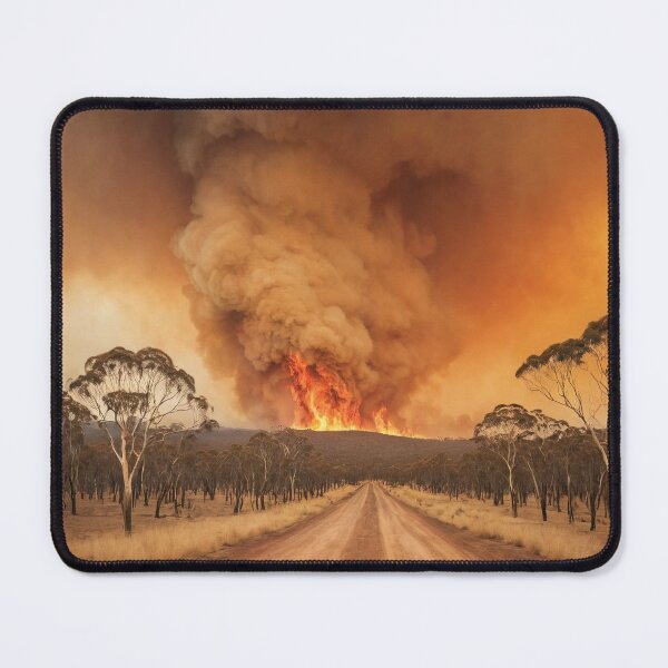 Item preview, Fires: A fictional series of Australian Bushfires 004 designed and sold by TheHotEnd.