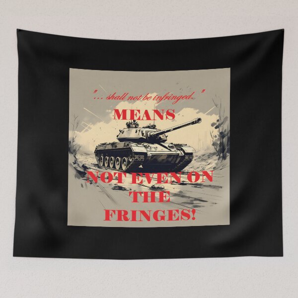 Item preview, Shall Not Be Infringed designed and sold by Raging Woody Designs.