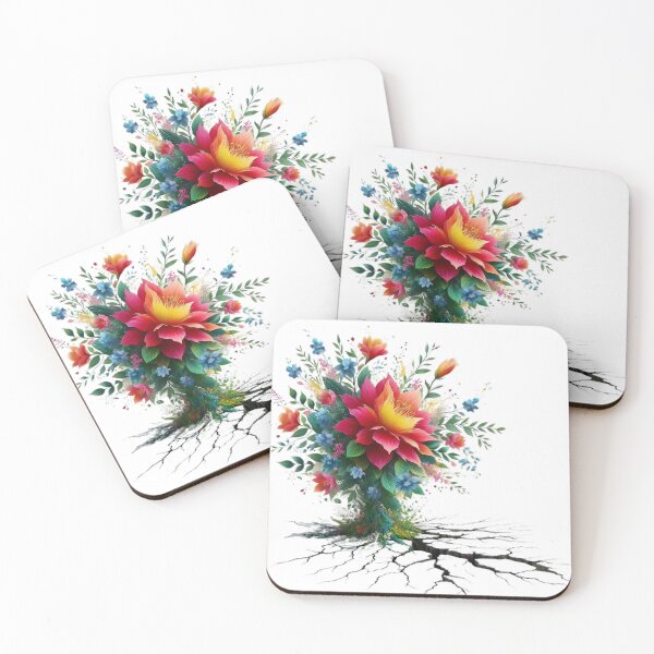 Item preview, floral design bursting designed and sold by 4uoffers.