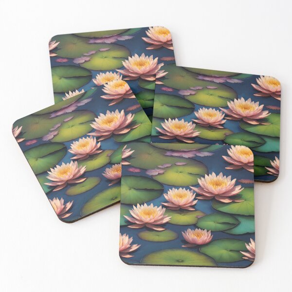 Item preview, Water lilies designed and sold by Joanne Walsh.