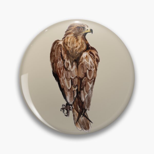Item preview, Red-tailed hawk watercolour  designed and sold by space-guppies.