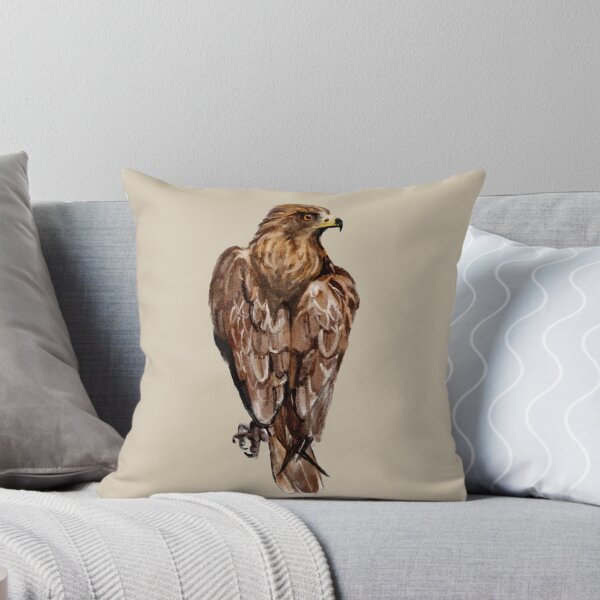 Item preview, Red-tailed hawk watercolour  designed and sold by space-guppies.