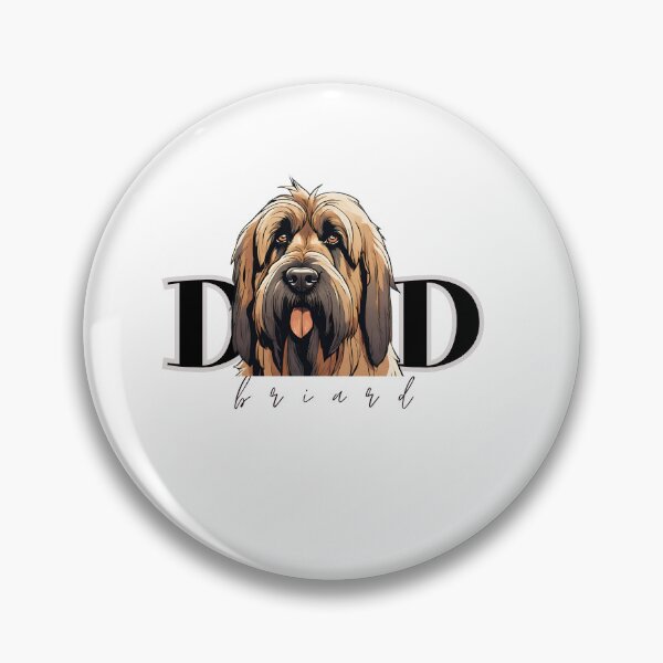 Item preview, Briard Dog Dad designed and sold by GoodyPaws.