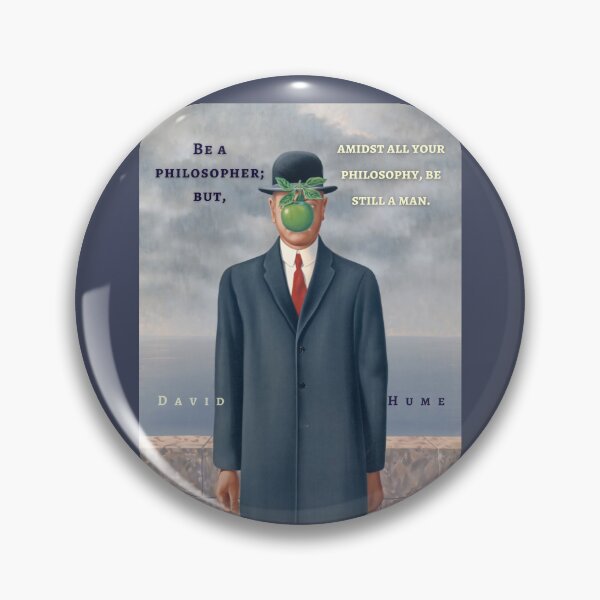 Item preview, David Hume quote: Be a philosopher, but amidst all your philosophy be still a man.  designed and sold by artbleed.