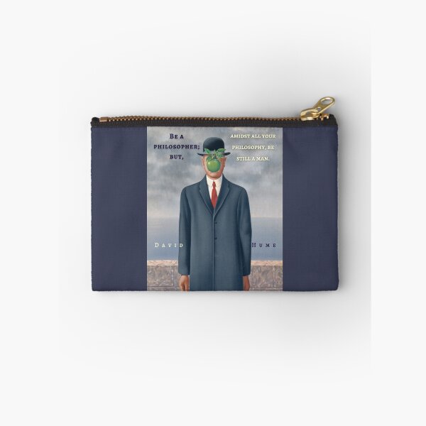 Item preview, David Hume quote: Be a philosopher, but amidst all your philosophy be still a man.  designed and sold by artbleed.