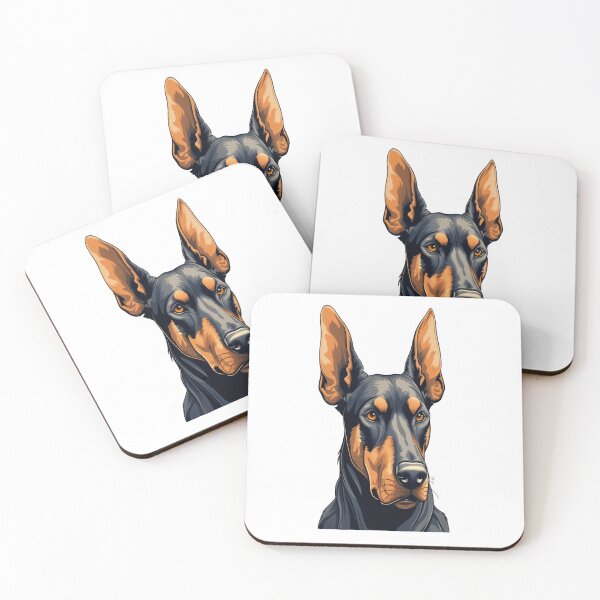 Item preview, Natural Ear Doberman, True Form, Blue and Tan designed and sold by FawShop.