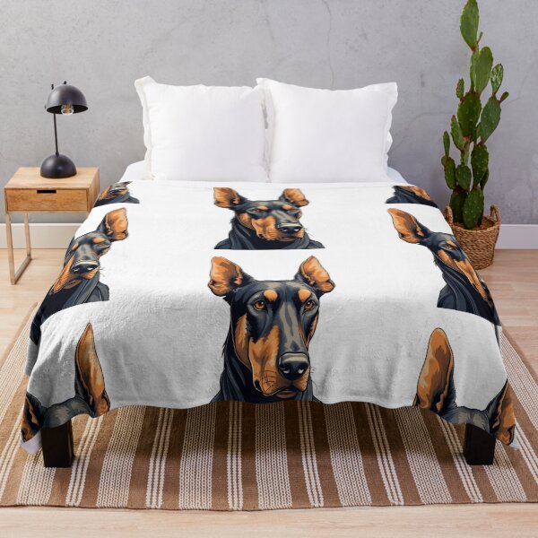 Item preview, Natural Ear Doberman, True Form, Blue and Tan designed and sold by FawShop.