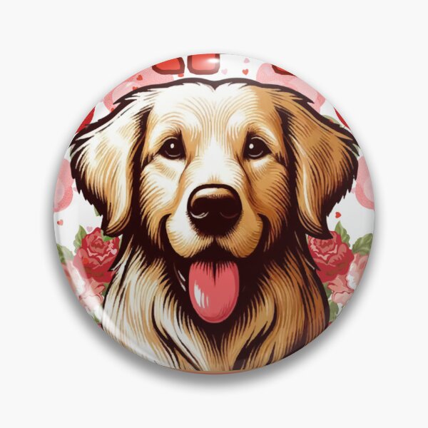 Item preview, Happy valentine's day - with dog designed and sold by natzeroART.
