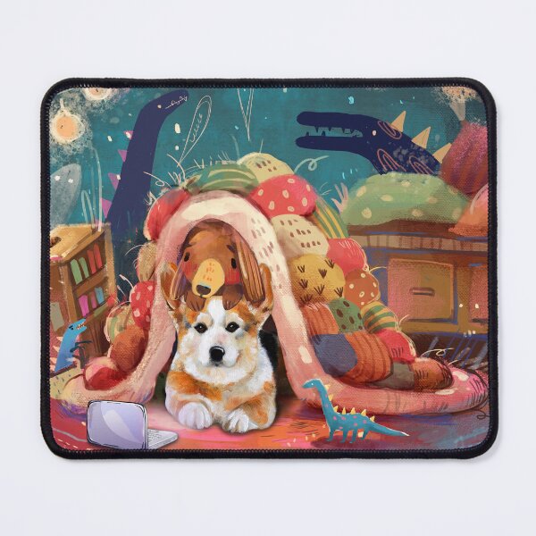 Item preview, Corgi se mantiene caliente en la cama designed and sold by Clitus.
