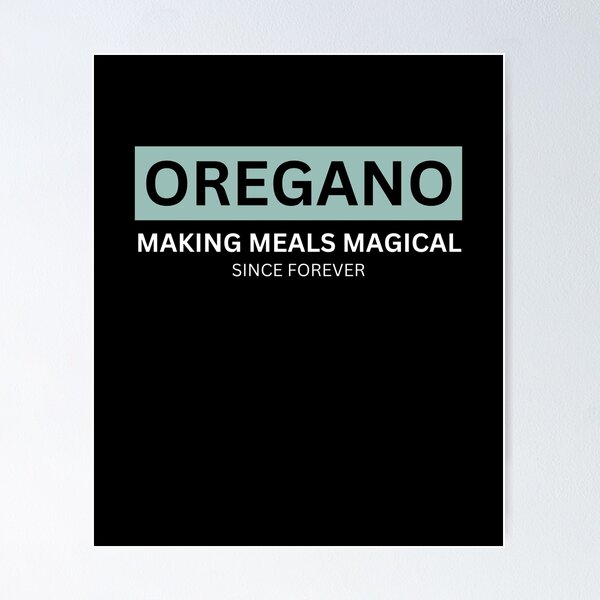 Item preview, Oregano - Makin Meals Magical designed and sold by GartenIdeen.