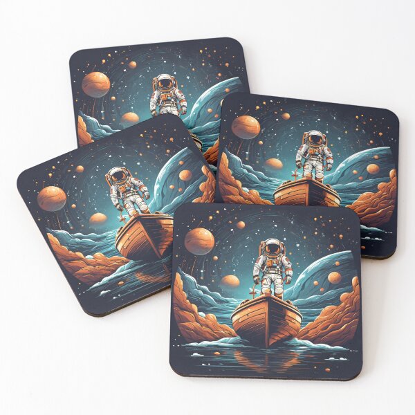 Item preview, Astronaut's Tranquil Journey designed and sold by ImeshArtworks.