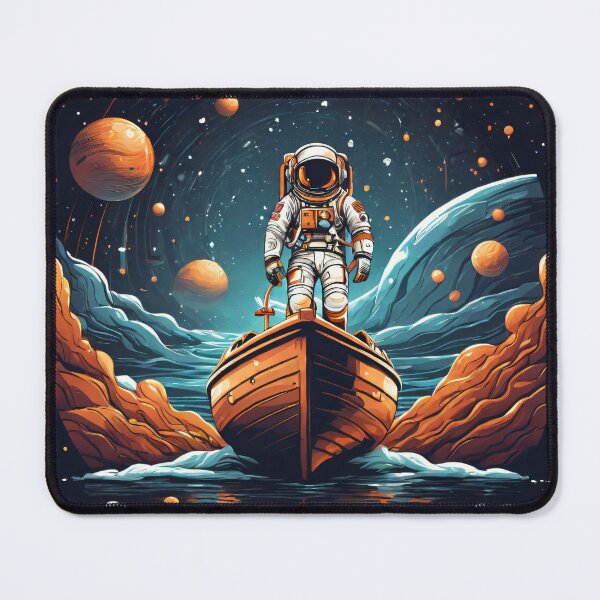 Item preview, Astronaut's Tranquil Journey designed and sold by ImeshArtworks.